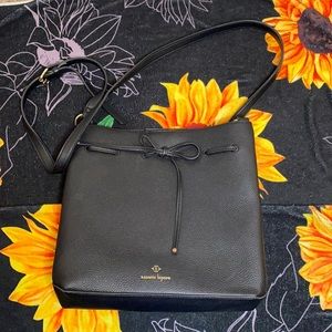 Nanette Lepore Black Bag w/Long Strips